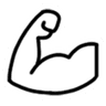 Fitness — personality trait icon