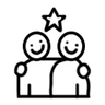 Good at Making Friends — personality trait icon