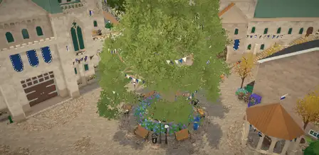 Aerial preview of Castle Plaza in Melanino, Paralives