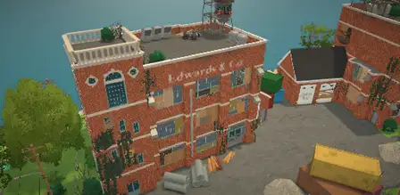 Aerial preview of Factory in Melanino, Paralives