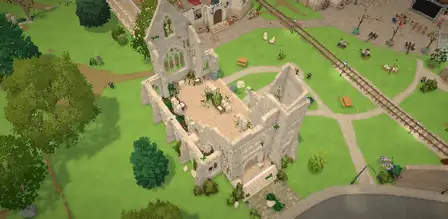 Aerial preview of Museum in Melanino, Paralives