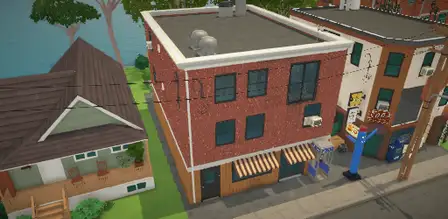 Aerial preview of PlayerLot Industrial 1 in Melanino, Paralives