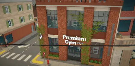 Aerial preview of Premium Gym in Melanino, Paralives