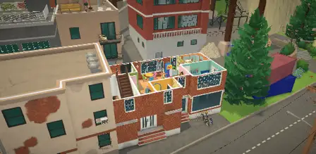 Aerial preview of Wolf Household in Melanino, Paralives