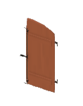 Agi — Architecture Shutter Eyebrow Left — Build Mode catalog icon